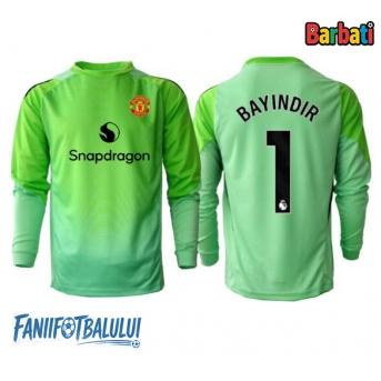 Manchester United Altay Bayindir #1 Portarii Tricou Fotbal Replică 2025-26 Barbati Treilea Mâneci Lungi